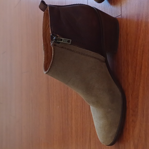 Madewell 1937 Leather Ankle Boot bootie 8 Brown Prairie Western boho country - Picture 5 of 15